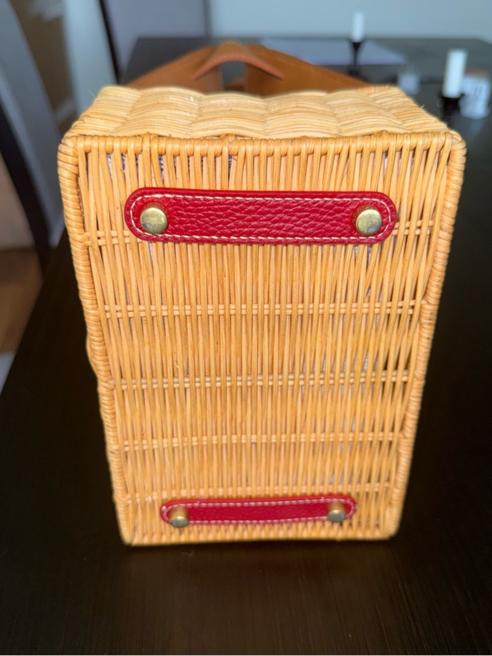 J.McLaughlin Avenue Wicker Handbag - Picture 6 of 9